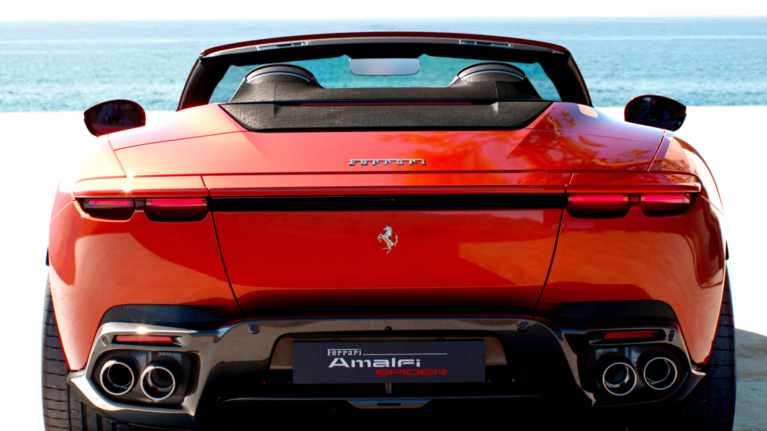 Ferrari Amalfi Spider: 631 HP Twin-Turbo V8 Convertible From $283,000