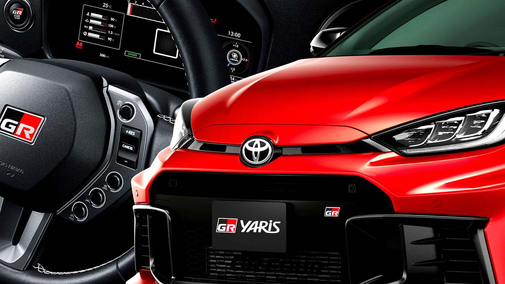 Toyota GR Yaris Type 26: Pro-Driver Steering Wheel and Race Tires