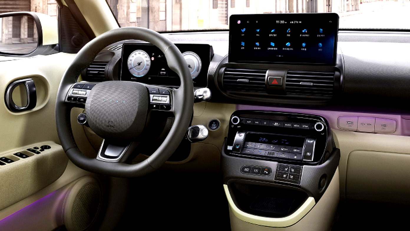 Hyundai Casper Electric Gets Leather and Kevlar in New Lounge Trim