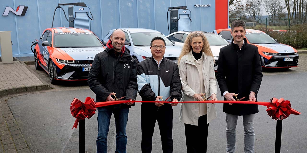 Hyundai Installs 400 kW N Hyper Chargers at the Nürburgring