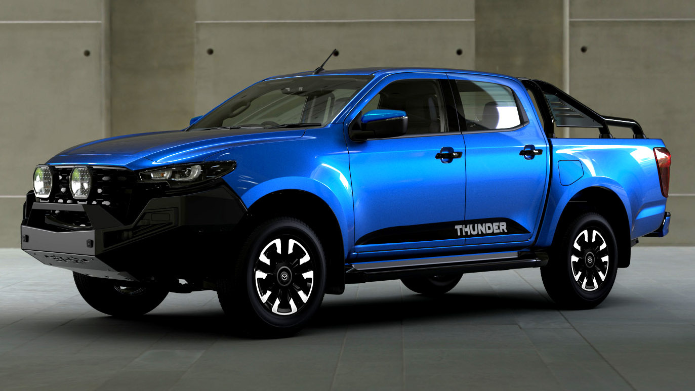 Mazda BT-50 Adds Thunder and Boss Trims for 2026 in Australia