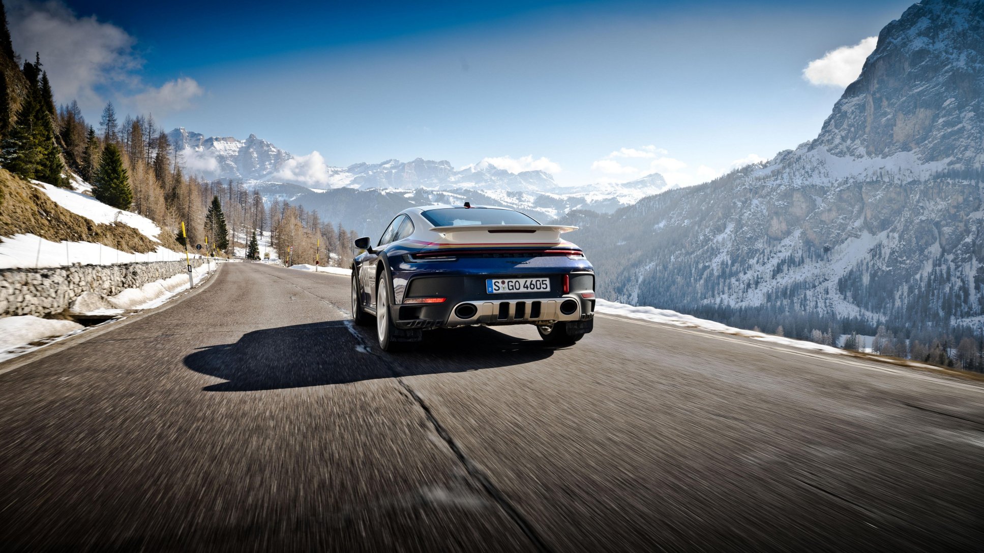 Porsche 911 Dakar vs. the Dolomites: Six Passes, 480 HP, and Road Salt